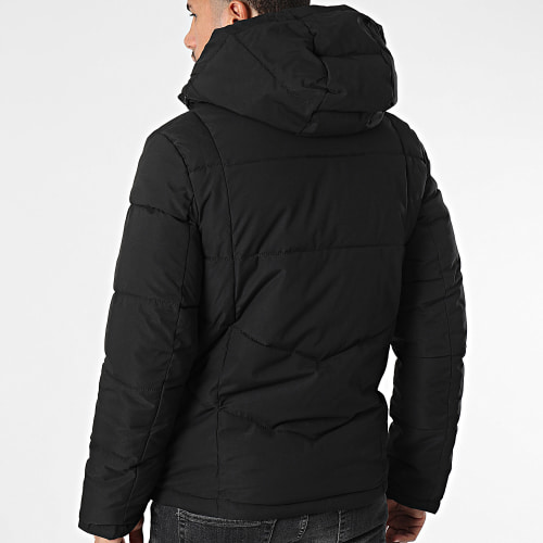 Doudoune Capuche Noir
