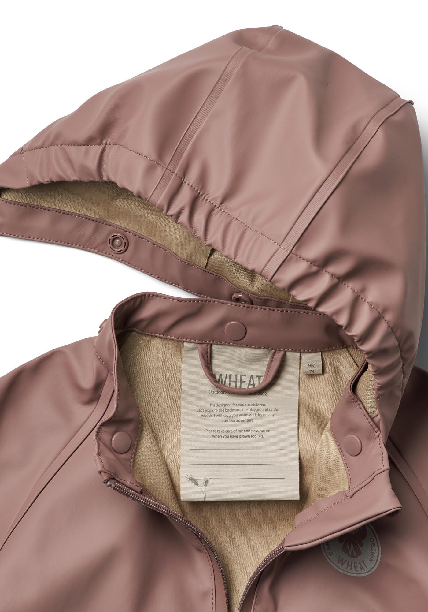 WHEAT Outdoorjacke »Rainwear Chardy Jacket« mit Kapuze wasserdicht
