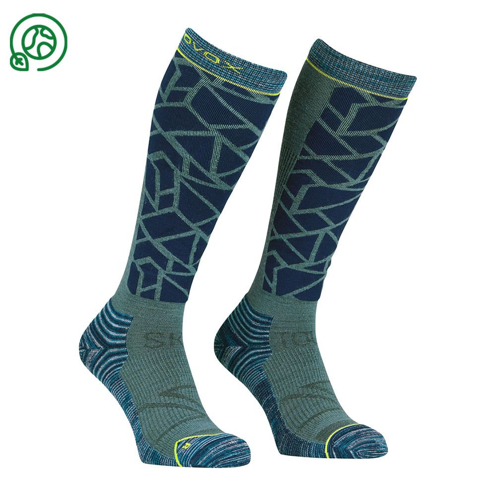 Ortovox SKI TOUR COMP - Chaussettes deep ocean