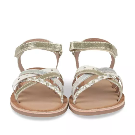 Sandales METALLISE LOVELY SKULL CUIR