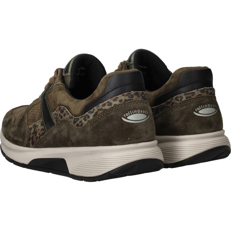 Gabor Rollingsoft Sneakers Groen Dames