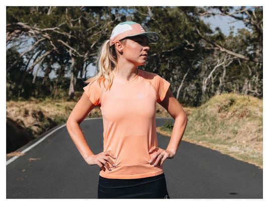 Maillot Manches Courtes Femme Training SS Tshirt W Papaya Punch Orange