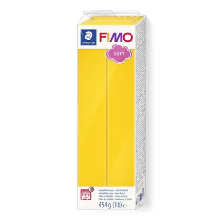 STAEDTLER® FIMO® soft 8021 Ofenhärtende Modelliermasse 454g sonnengelb
