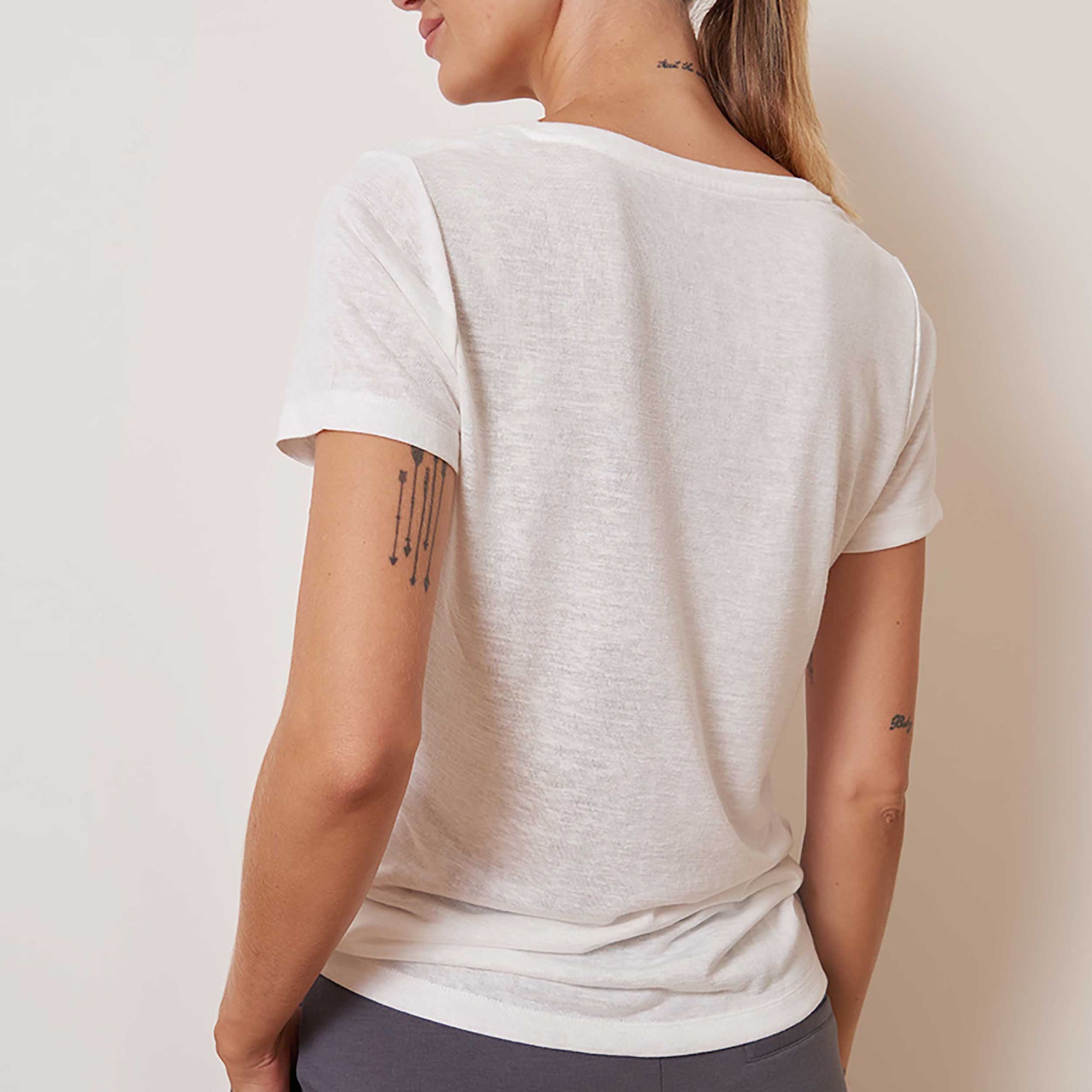 T-shirt Femme blanc