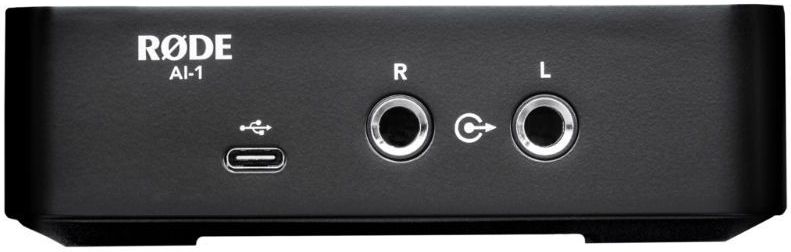 Rode - AI-1 - USB Audio-interface - Rood - Professionele Geluidskwaliteit