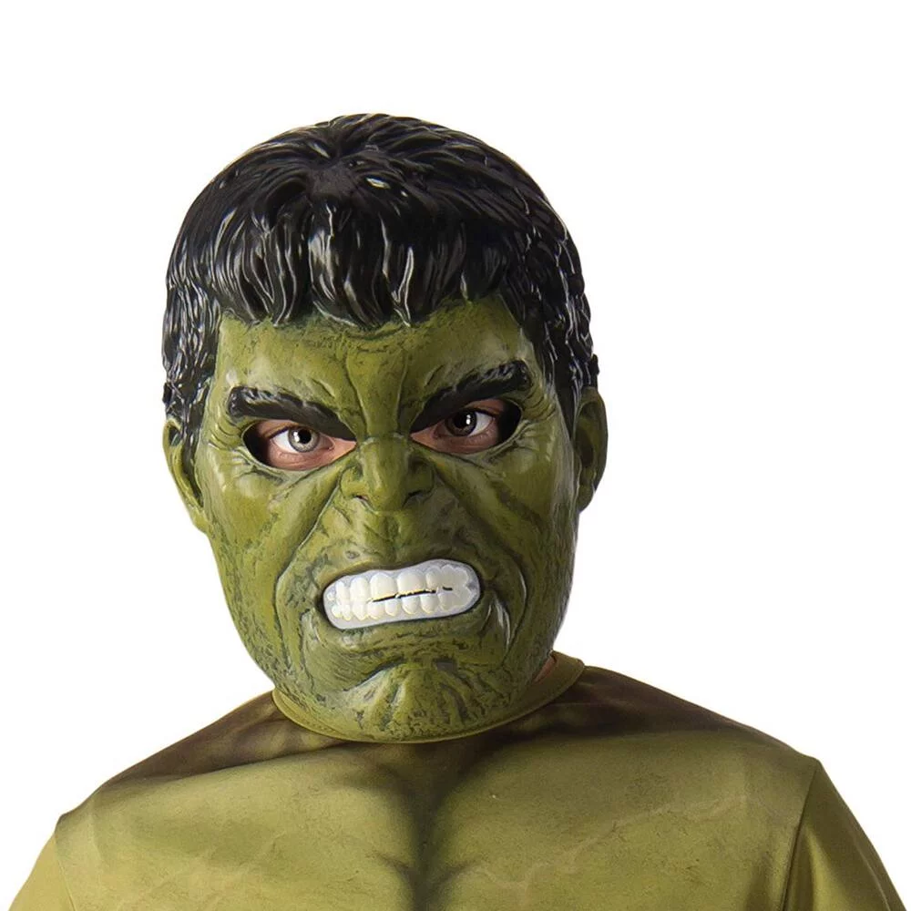MARVEL - AVENGERS - HULK - DEGUISEMENT DEMI MASQUE