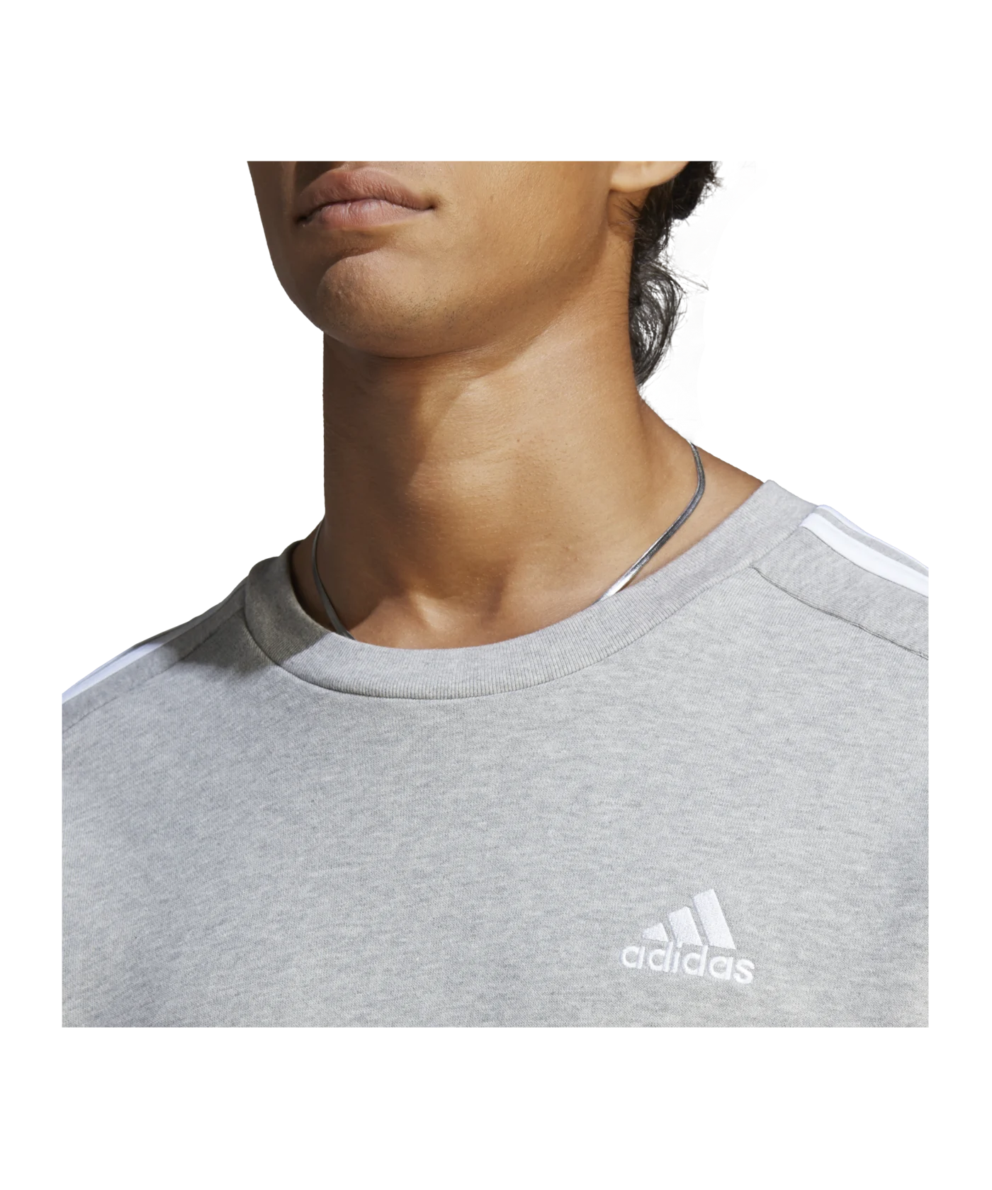 adidas 3S Sweatshirt Grau