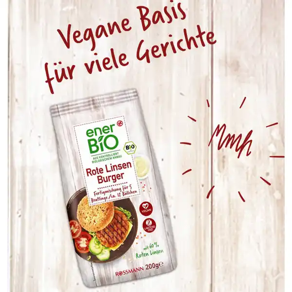 Rote Linsen Burger