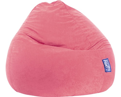 Zitzak Sitting Point Zitzak Easy L ca. 120 liter roze 70x90 cm