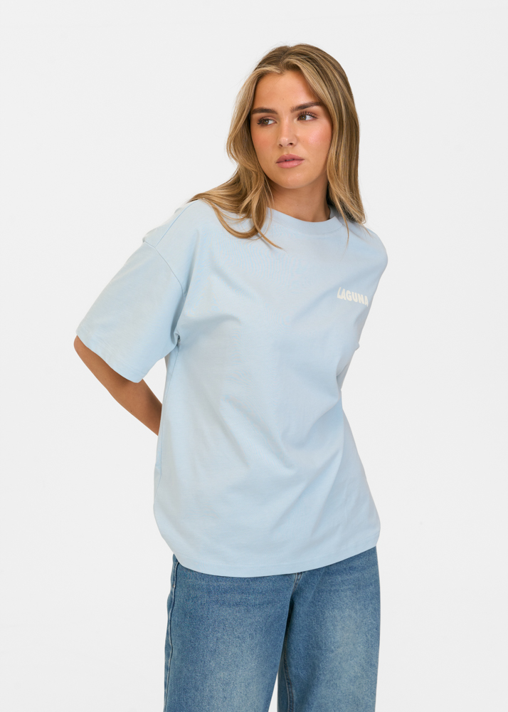 Laguna t-shirt lichtblauw