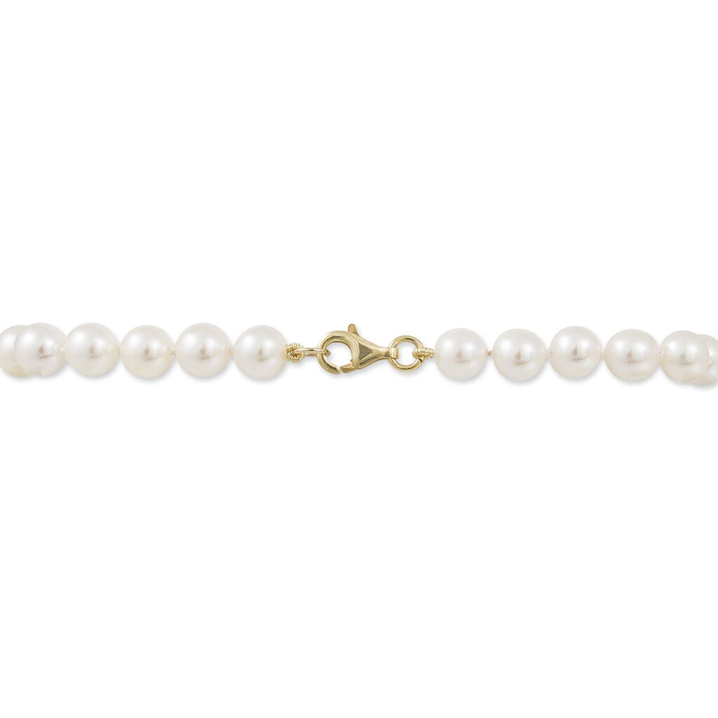 Bracelet Thanais Or Jaune Perle De Culture D'akoya