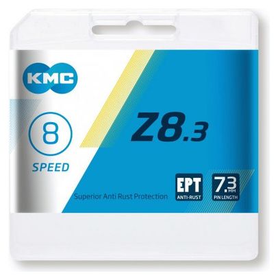 Chaîne KMC Z8 EPT 114 Maillons Argent