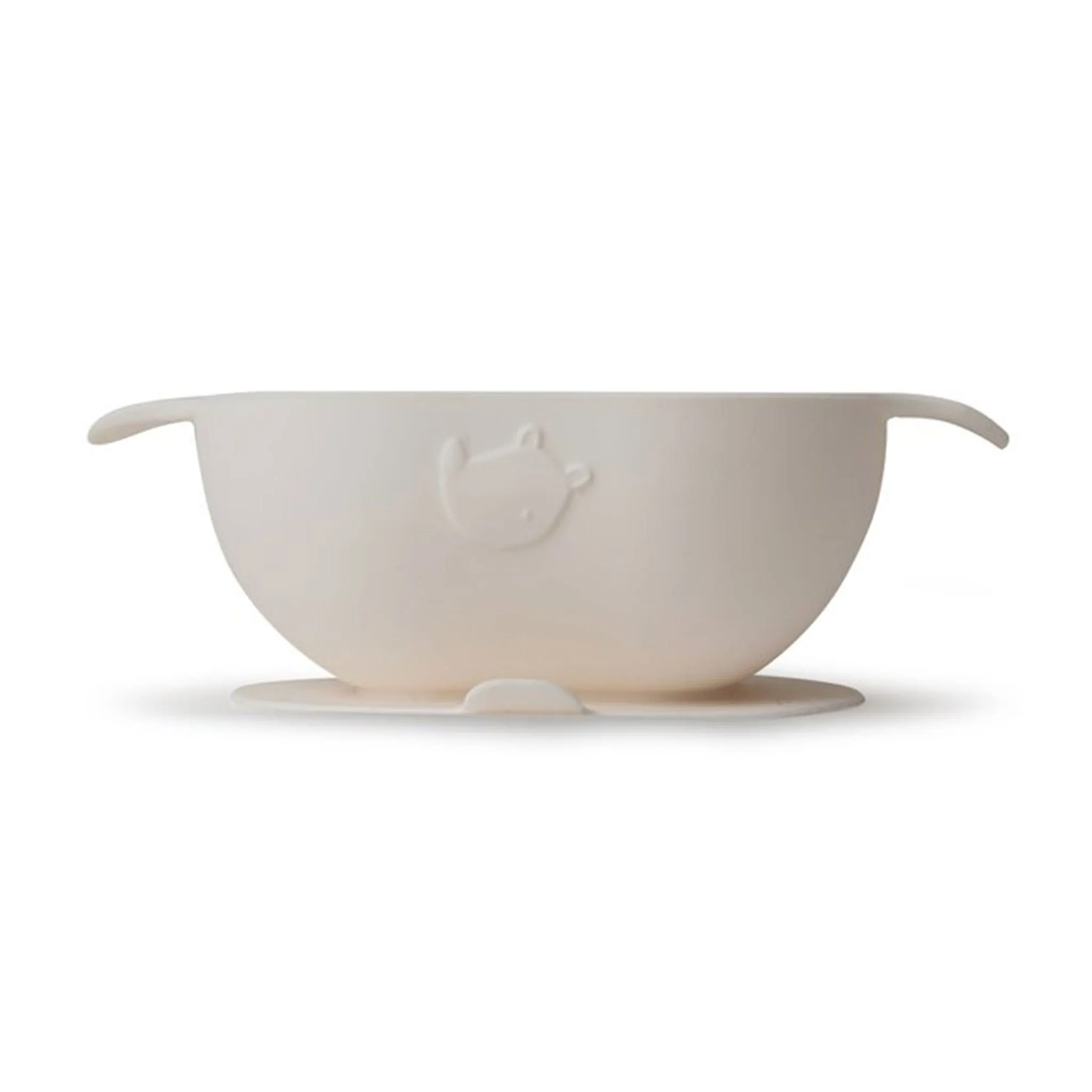 Loulou Lollipop Bol en Silicone - Crème