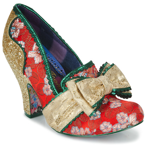 Irregular Choice - All The Time - Rouge / Doré