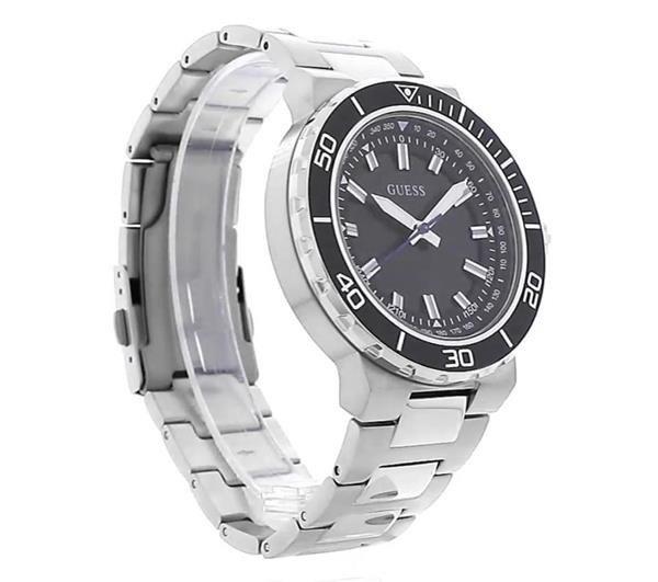 Guess Track Stainless Steel Fashion Analogue Quartz Watch