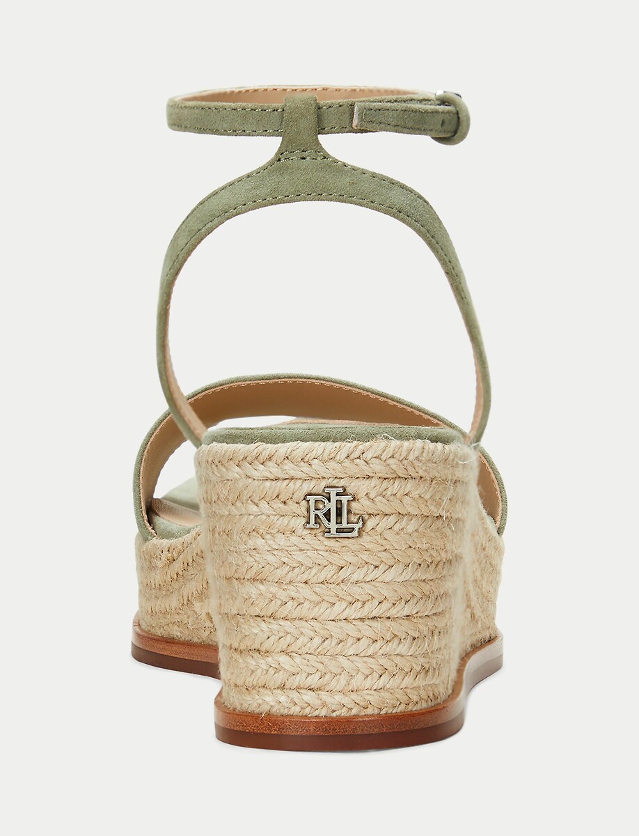 LAUREN RALPH LAUREN<br>Sandálias de plataforma Leona