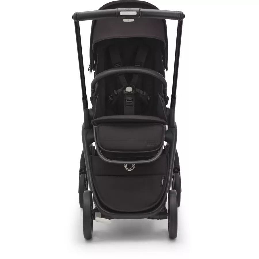 bugaboo Kinderwagen Dragonfly Complete BlackMidnight Black, 3 in 1 Travel System
