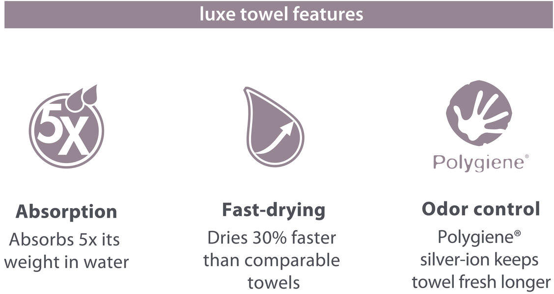 PackTowl Luxe 50%