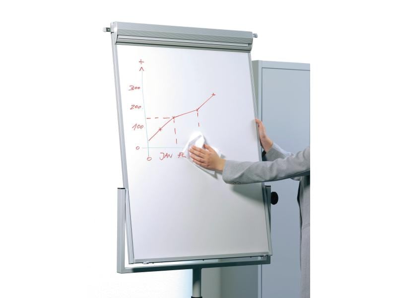 DURABLE Bildschirmreinigungstücher Whiteboard Box 100 Stück Reinigungstücher