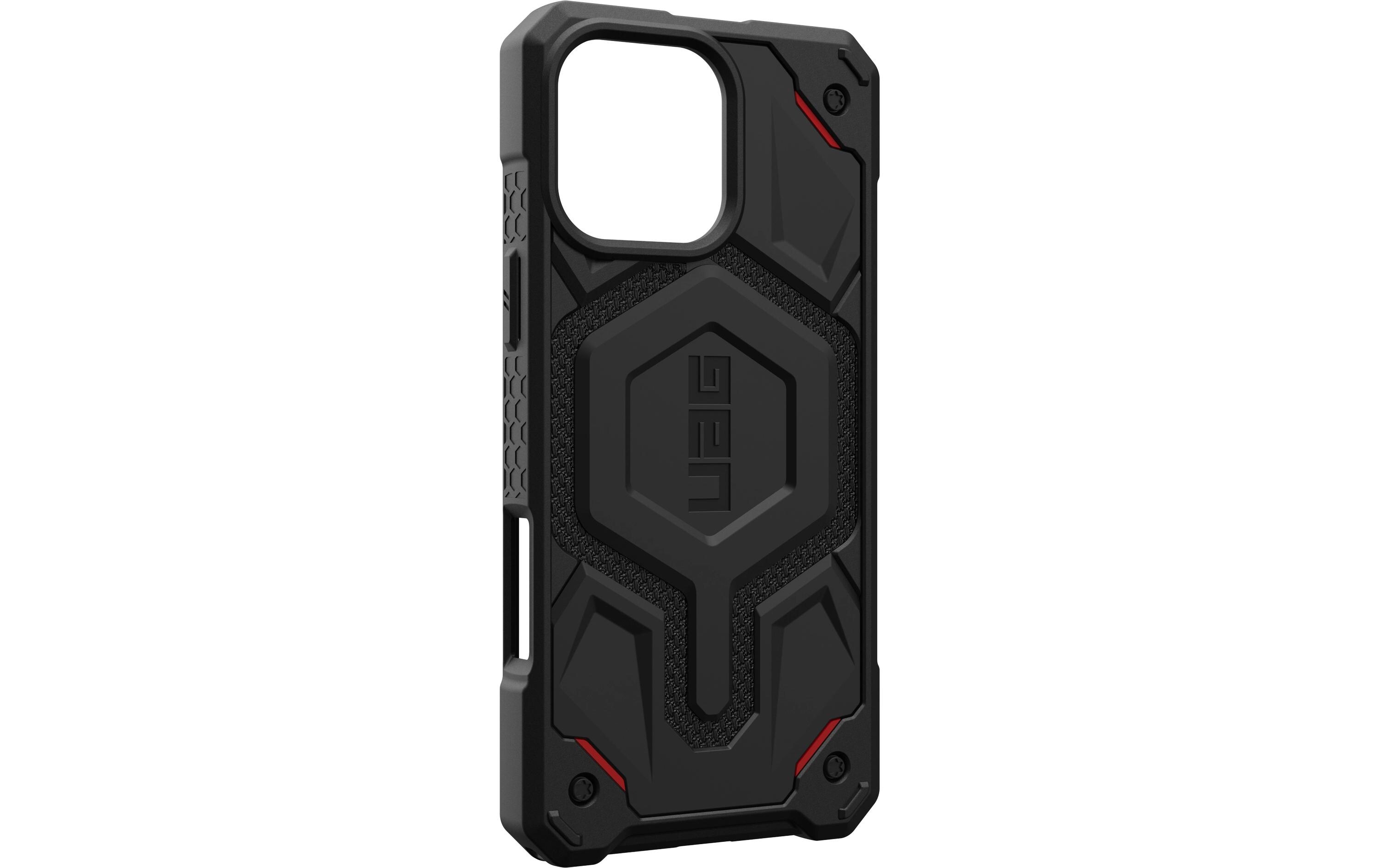 Back Cover Monarch Pro iPhone 16 Kevlar BlackSchutzhülle für das Apple iPhone 16