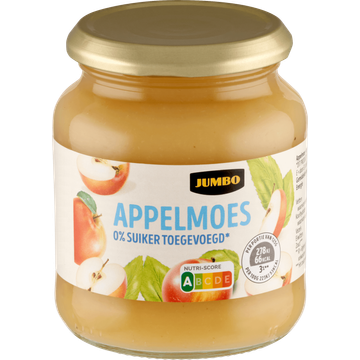 Jumbo Appelmoes 0% Suiker Toegevoegd 350 g