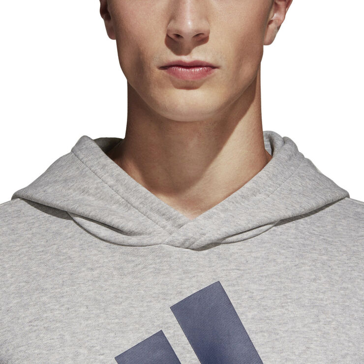 adidas Essentials Linear Hættetrøje Grå