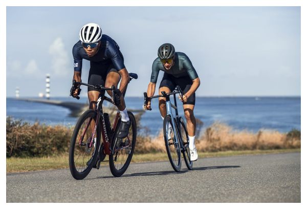 Maillot manches courtes BBB AeroTech Bleu Foncé