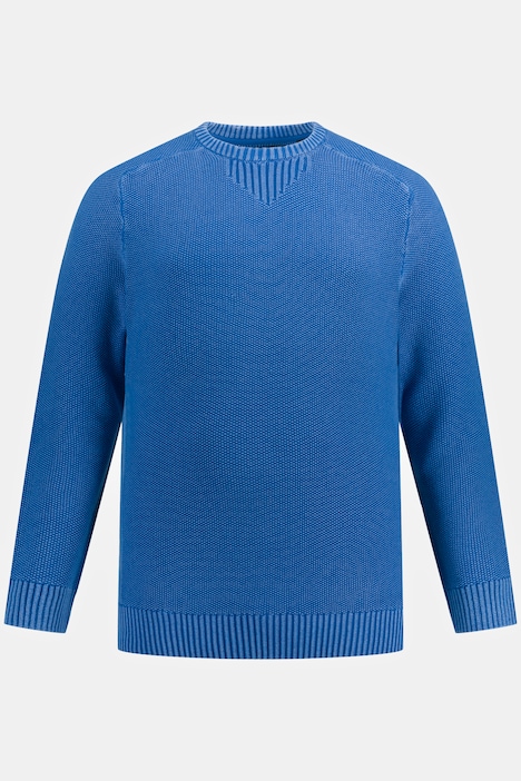 Pullover, Vintage Look, Rundhals