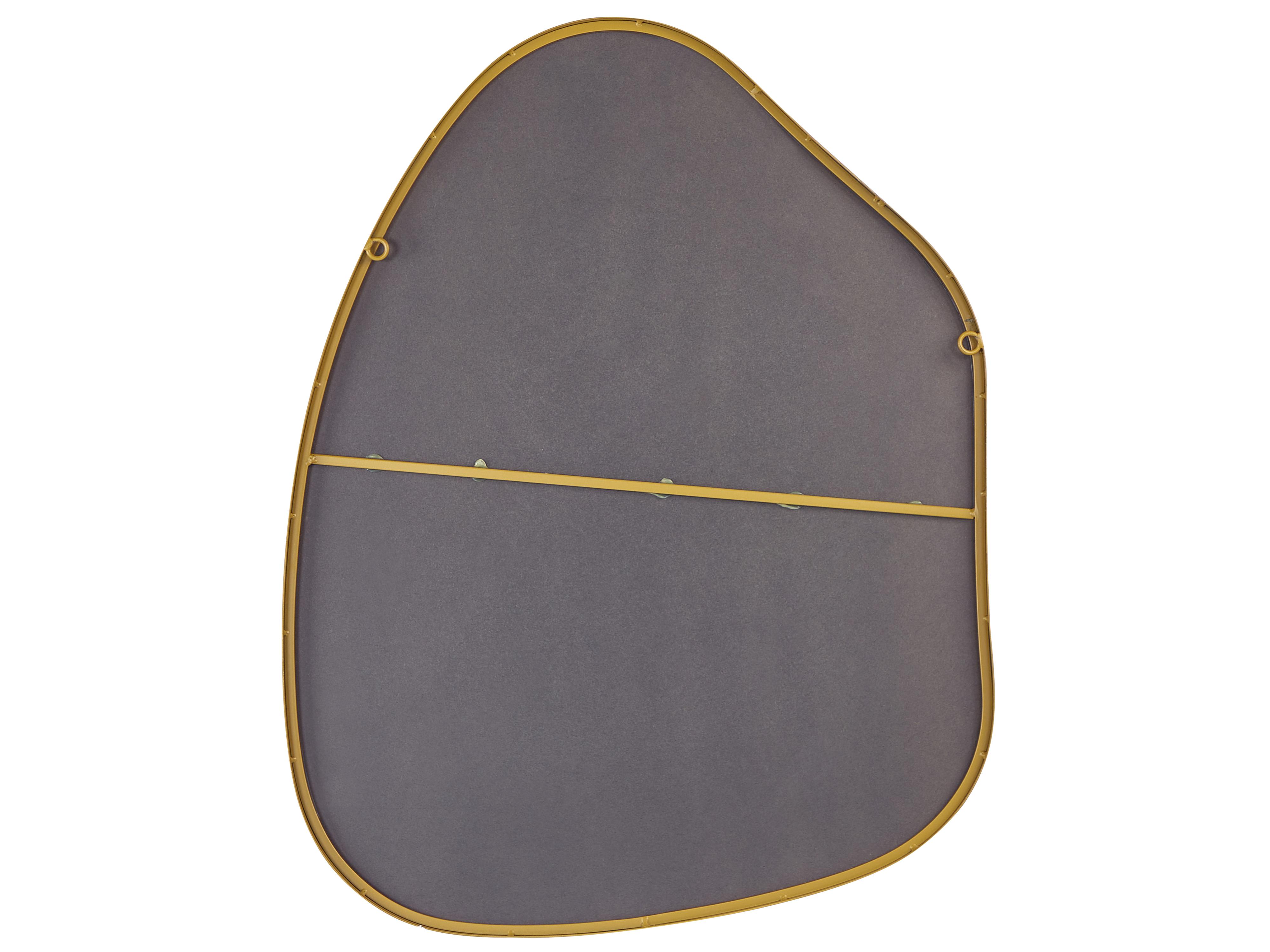 Wandspiegel PUTEAUX 70 cm 92 cm Metaal Goud