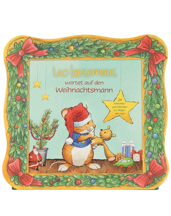 Adventskalender / Leo Lausemaus wartet auf den Weihnachtsmann