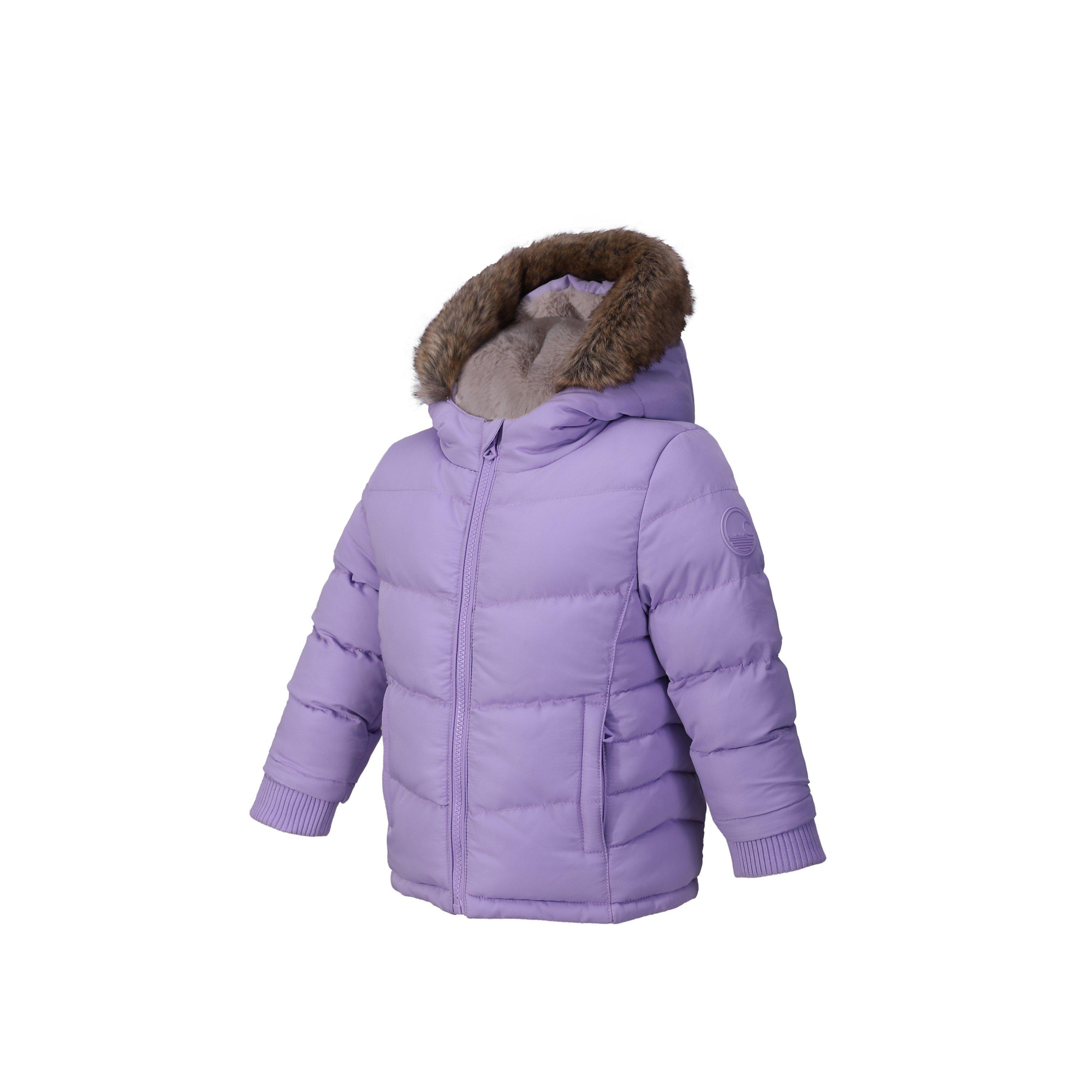 SoulCal Infants 2 Zip Bubble Jacket