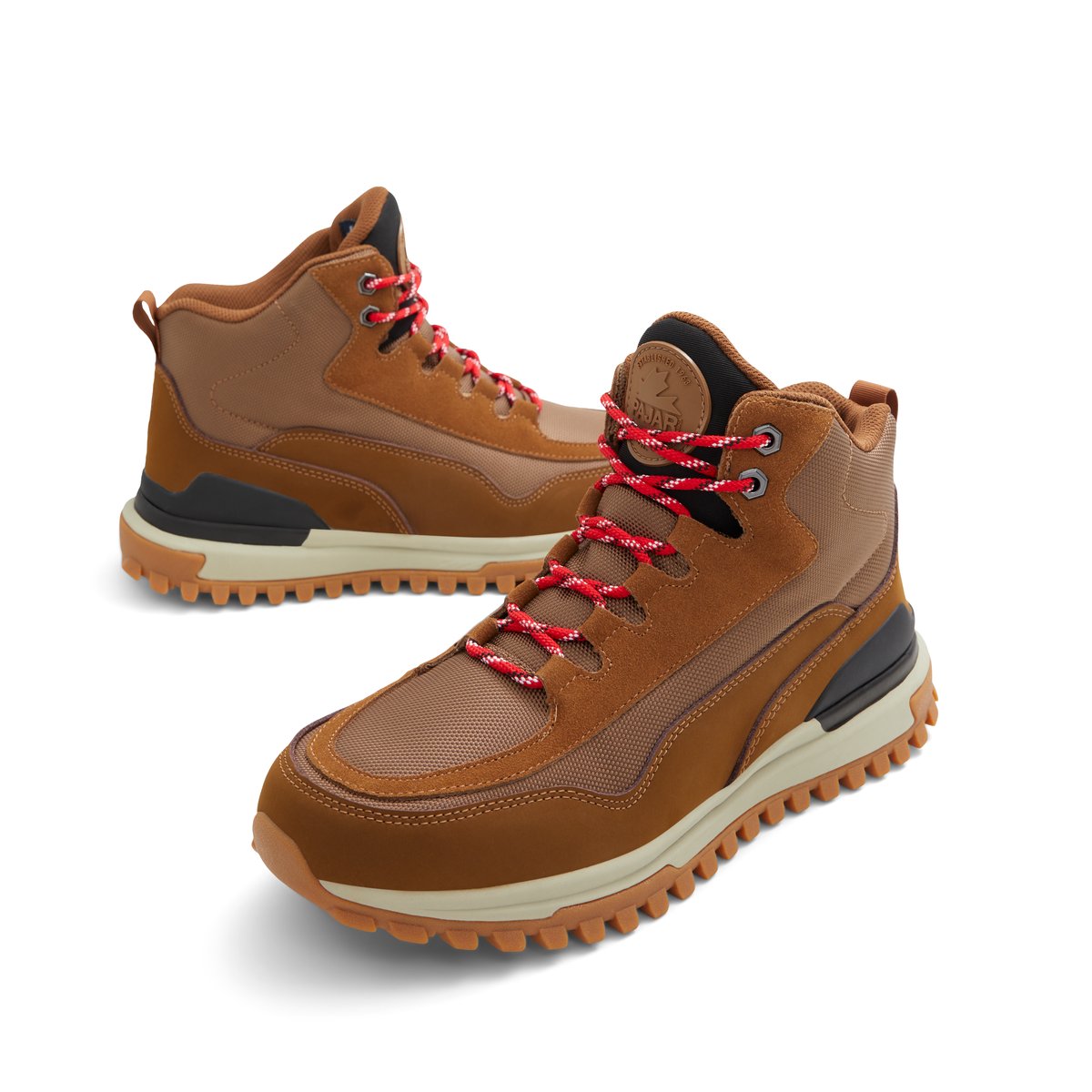 PAJAR-Fireburst-m-Bottes d'hiver - Talon plat - Cognac
