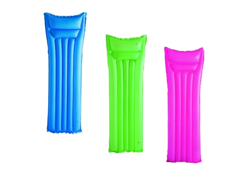 Bestway 44007, Blå, Grøn, Lyserød, Gul, Flydende madras, Vinyl, 690 mm, 1830 mm, 598 g
