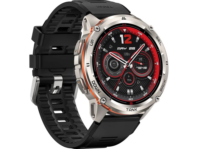 Kospet Smartwatch Tank T3 Ultra 2 Schwarz Smartwatch