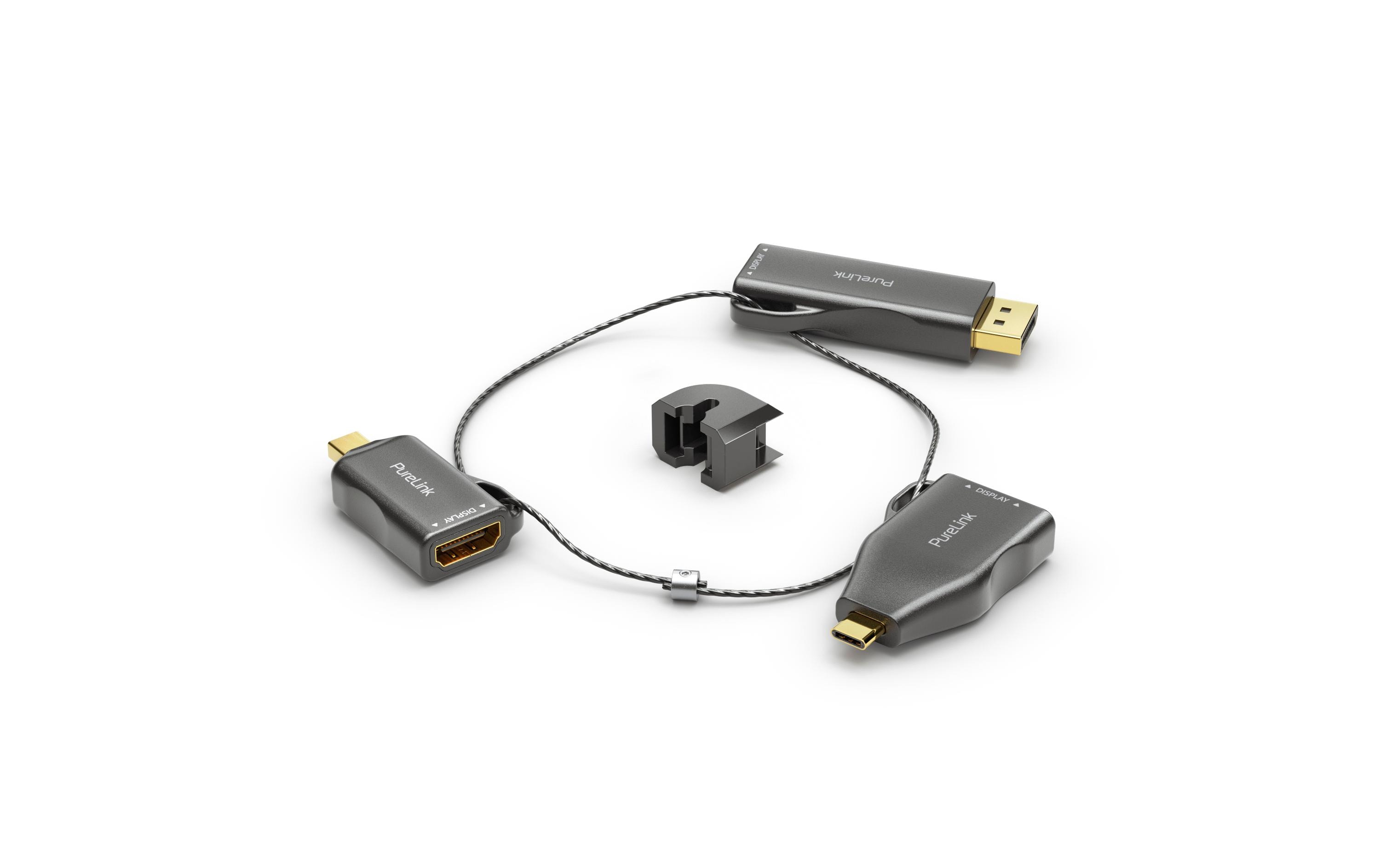 Adapterring IQ-AR100 HDMI2K HDMI Adapterring mit drei Adaptern