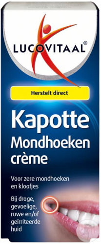 Lucovitaal Crème Coins Cassés Bouche Lèvres Sèches Sensibles Ou Gercées 15ml