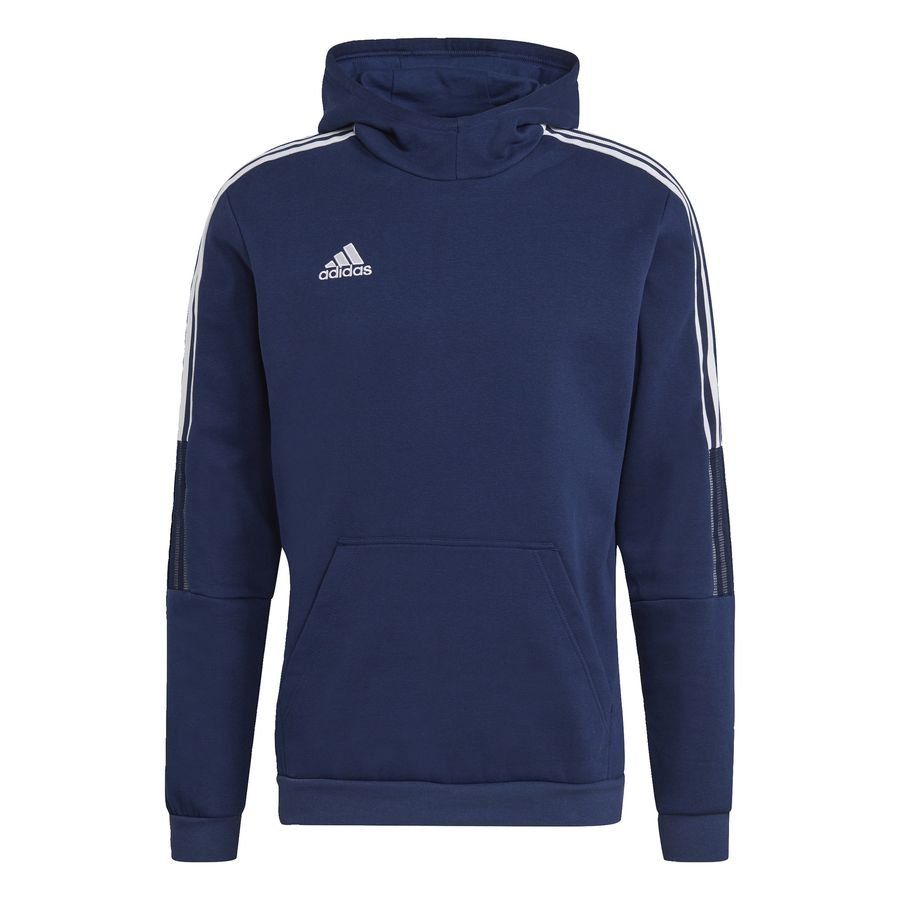adidas Sweat à Capuche Tiro 21 - Bleu Marine/Blanc