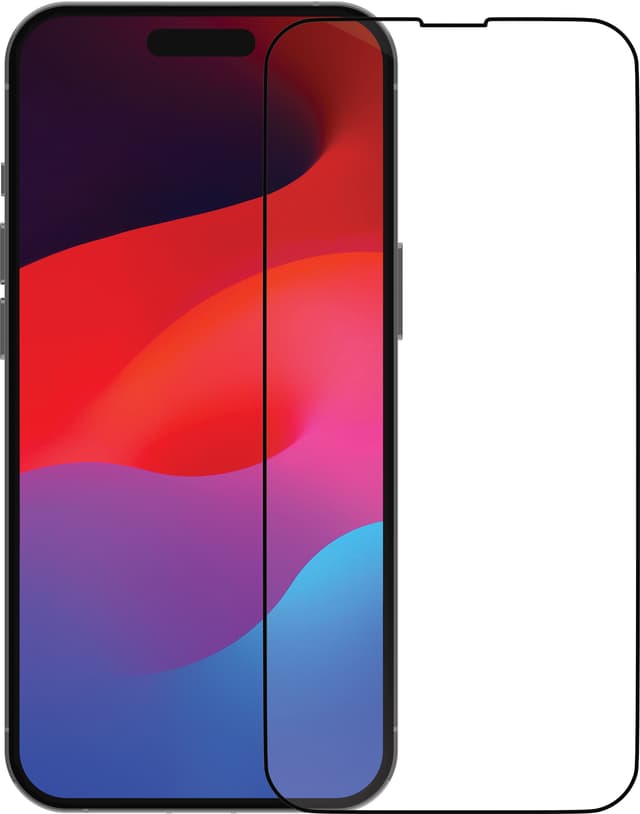 Dbramante1928 Eco-Shield iPhone 15 Pro Max skærmbeskytter (sort)