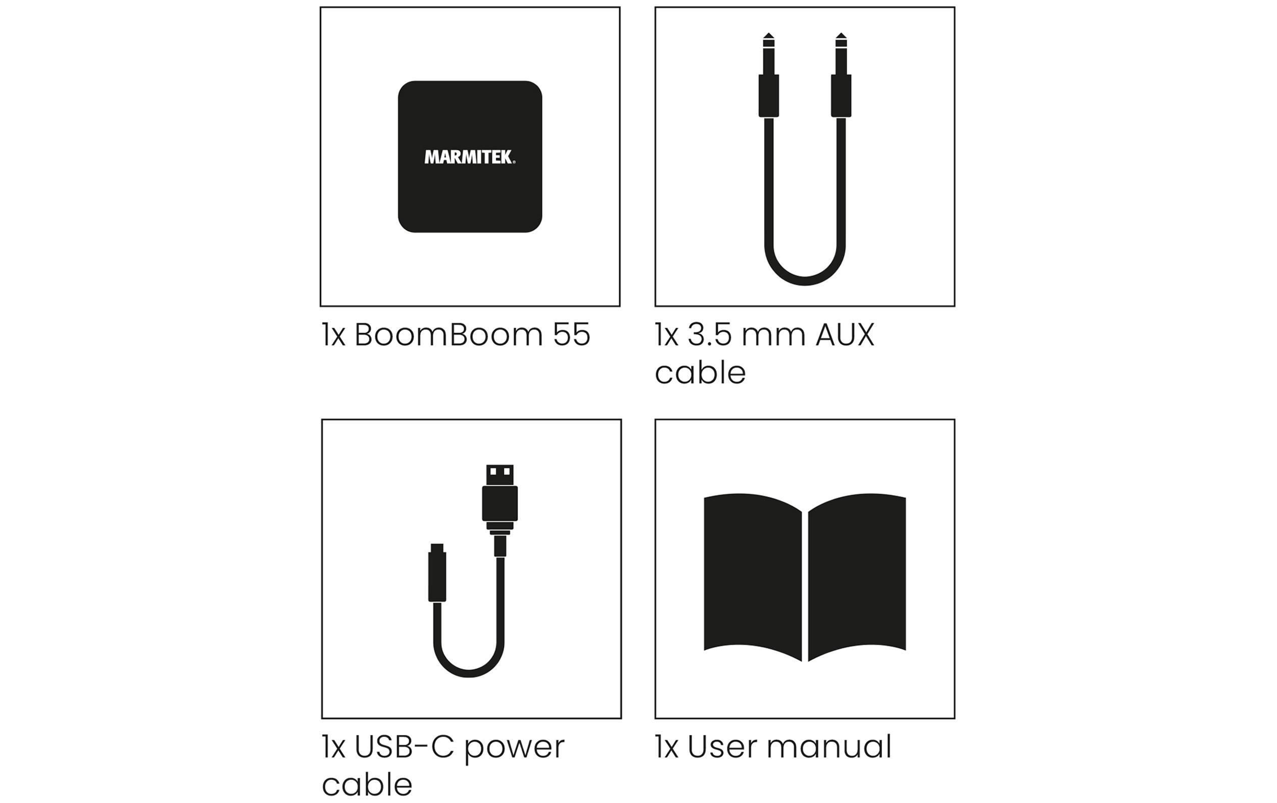 Bluetooth Sender BoomBoom 55 HDBluetooth-Sender für 2 Empfänger