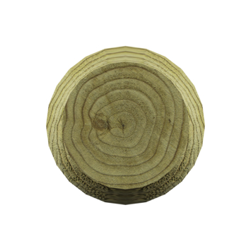 Tuinpaal rond grenen ca. Ø 6 cm, lengte ca. 50 cm