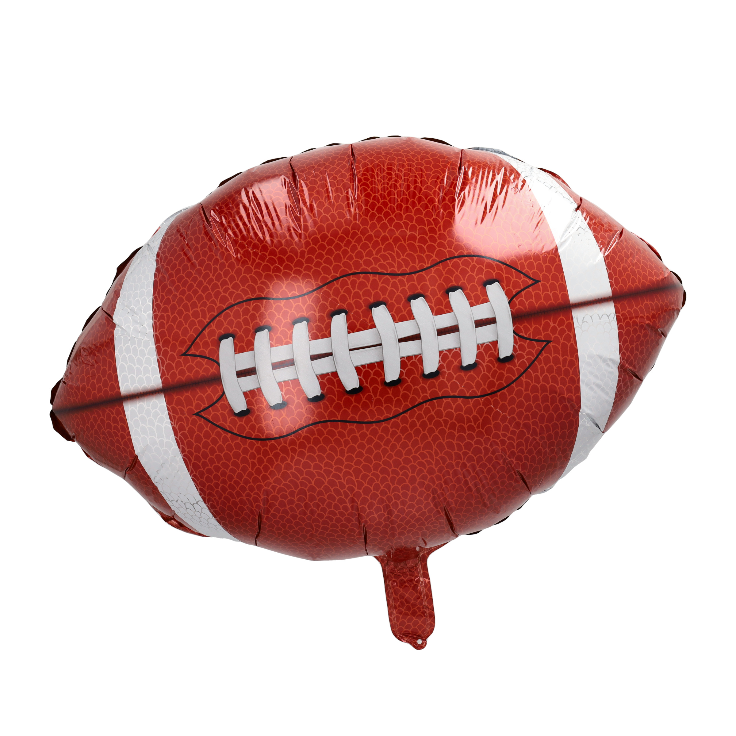 (6er Set) Football Party Deko Folien Ballon Super Bowl Luftballon - Touch Down