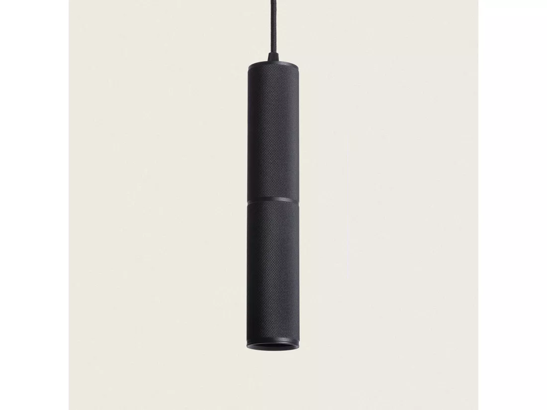 Suspension Aluminium 4 Spots Breix Noir