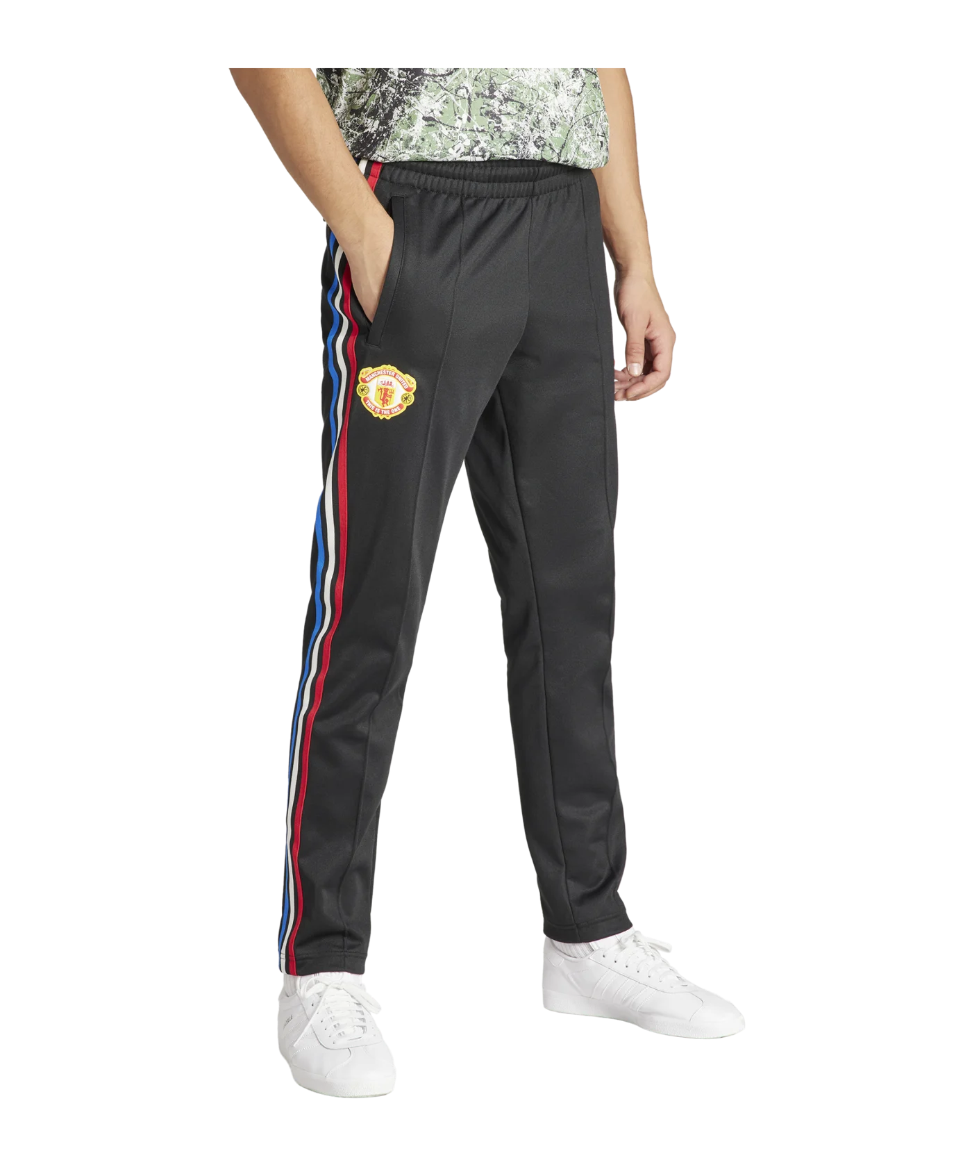 adidas Manchester United Stone Roses Trainingshose Schwarz
