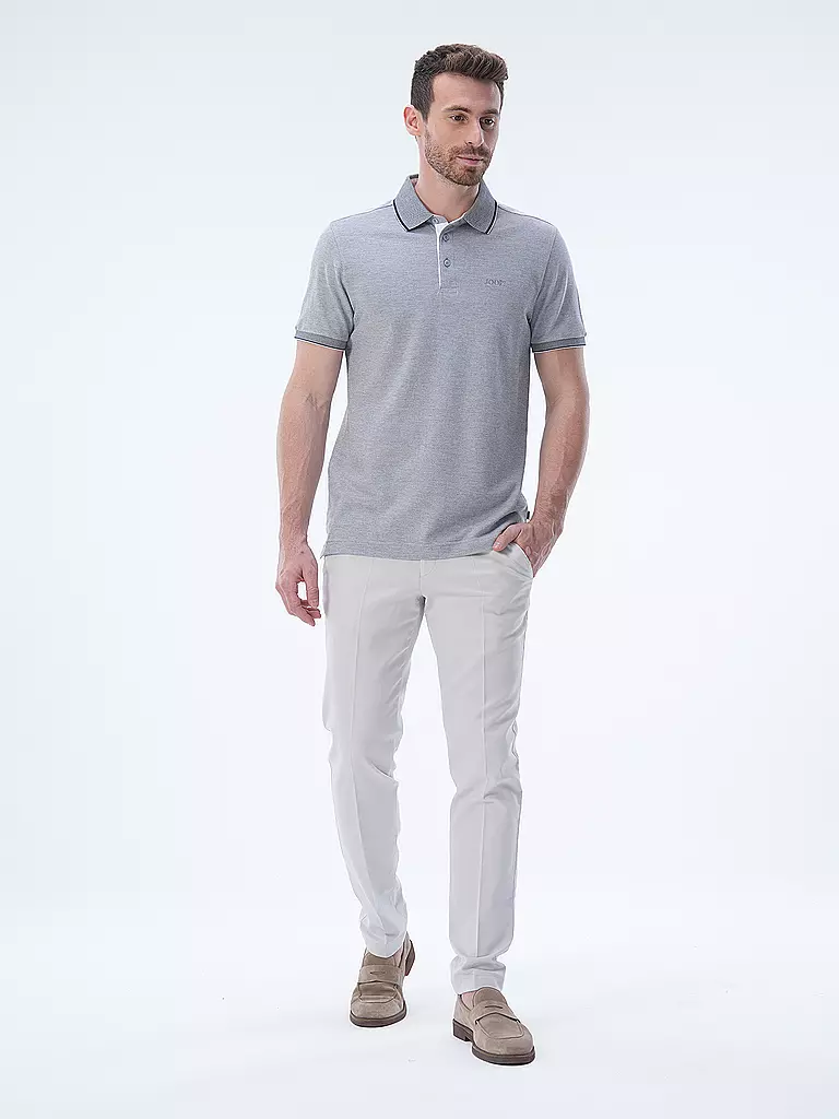 JOOP Poloshirt PERCY  hellgrau