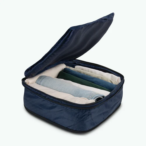 Set de 3 organisateurs valise Reykjavik Bleu Marine