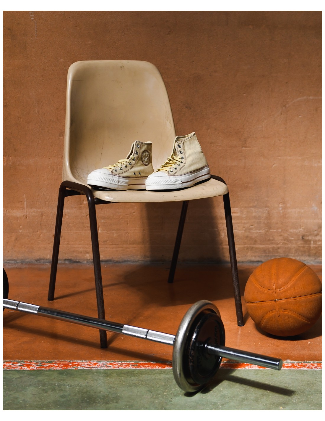 converse Sneakers femme compensée ctas lift hi open sesame
