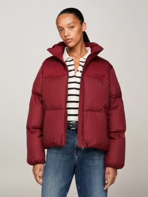 Jaqueta puffer reciclada Relaxed New York