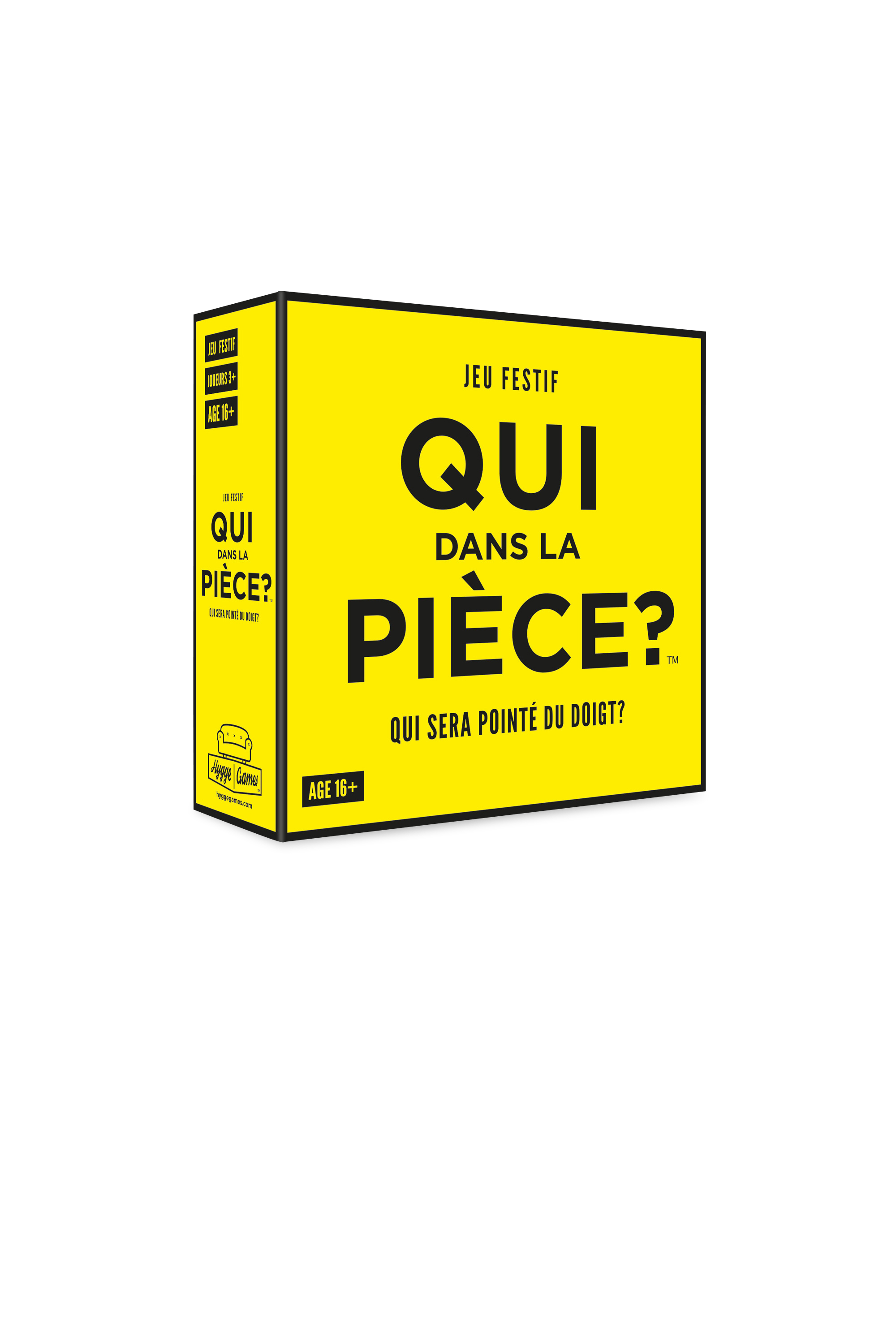 HYGGE GAMES Jeu de cartes Qui dans la pièce Multicolore