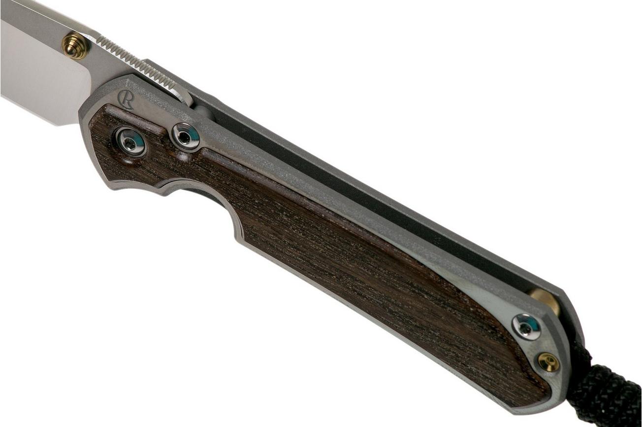 Chris Reeve Sebenza 31 Small Bog Oak inlay S31-1100 zakmes