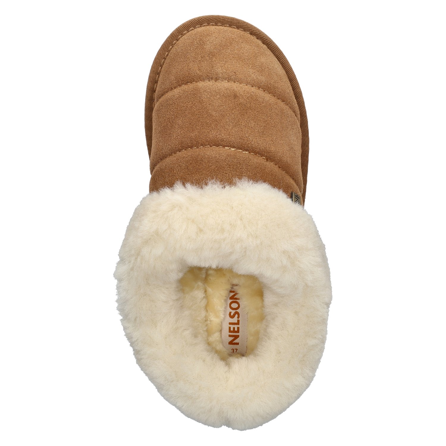 Home dames pantoffel Nelson Cognac